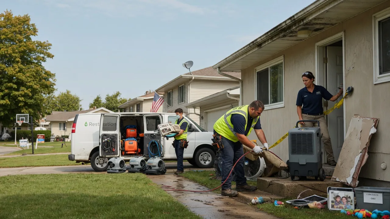 Water Damage Restoration in Fairfield, IL near me